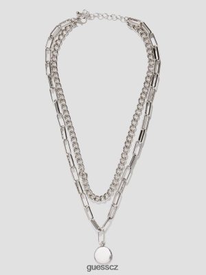 GUESS Boty - GUESS Přívěsek s více řetězci stříbro ženy 2BRD3845 příslušenství