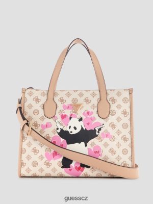 GUESS Boty - GUESS Panda graffiti art tote Nabíječská mytí ženy 2BRD2873 tašky