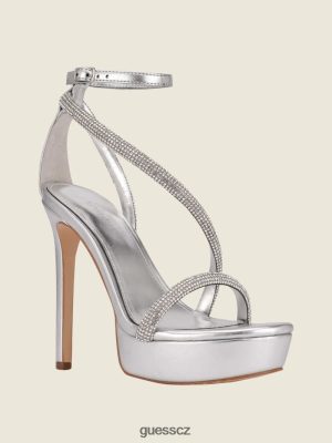 GUESS Boty - GUESS Platforma Casidee Přatén Stripe Red Touch ženy 2BRD3485 obuv