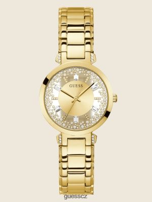 GUESS Boty - GUESS Průhledné analogové hodinky zlato ženy 2BRD3632 příslušenství
