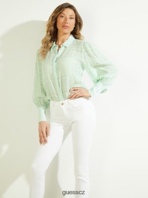 GUESS Boty - GUESS Rav Crinkle Top Aqua Breeze multi ženy 2BRD1664 oblečení