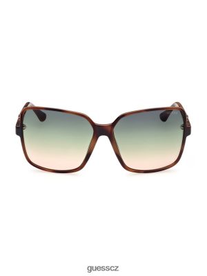 GUESS Boty - GUESS Sluneční brýle s nadměrné čtvercové brýle 53p Tort ženy 2BRD3752 příslušenství