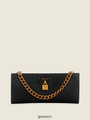 GUESS Boty - GUESS Středová scéna Černý květinový tisk ženy 2BRD3059 tašky