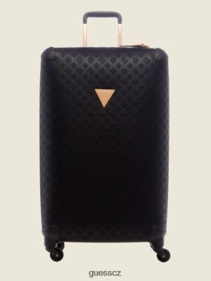 GUESS Boty - GUESS Wilder 4-kol kufr Černý květinový tisk ženy 2BRD3230 tašky