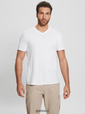 GUESS Boty - GUESS ekologická prádlo na-člun v-krku Čistá bílá multi muži 2BRD3992 oblečení