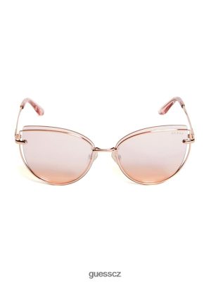 GUESS Boty - GUESS kabelové oční sluneční brýle růžové zlato ženy 2BRD3761 příslušenství