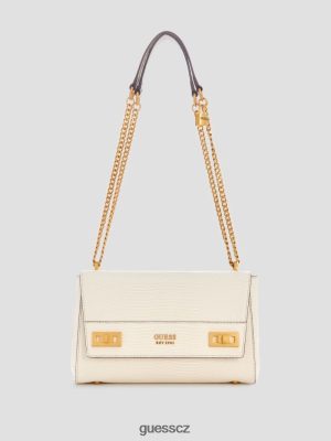 GUESS Boty - GUESS kabrioletka Katey Lizard bílý ženy 2BRD2762 tašky