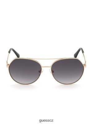 GUESS Boty - GUESS kulaté sluneční brýle Aviator černý ženy 2BRD3725 příslušenství