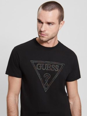 GUESS Boty - GUESS logo eco moisey černý muži 2BRD4160 oblečení