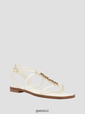 GUESS Boty - GUESS sandály Raima G-Link Chain wht květinový ženy 2BRD3461 obuv