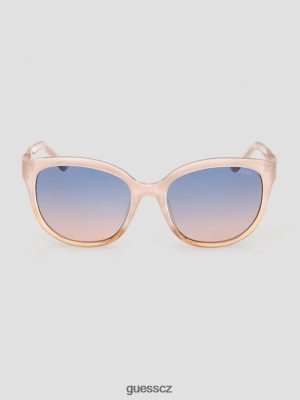 GUESS Boty - GUESS sluneční brýle z mléčných plastových kočičích očí zrudnout ženy 2BRD3749 příslušenství