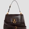 GUESS Boty - GUESS taška s horní rukou Stephi Espresso ženy 2BRD3296 tašky