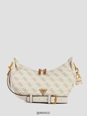 GUESS Boty - GUESS taška shemara mini hobo Dove logo ženy 2BRD3047 tašky