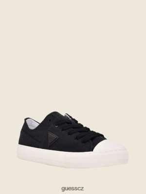 GUESS Boty - GUESS tenisky Pranze Low-Top Canvas Black1 ženy 2BRD3359 obuv