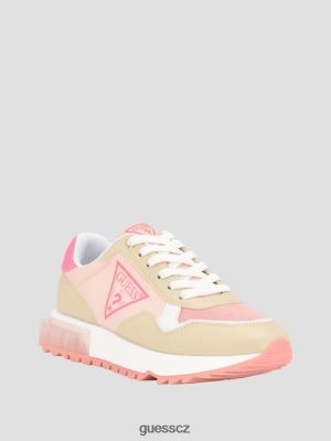 GUESS Boty - GUESS tenisky melany boční logo Světlo přirozené 110 ženy 2BRD3344 obuv
