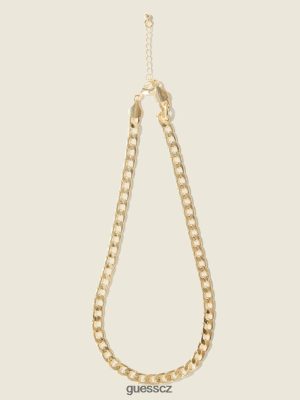 GUESS Czarna Torebka - GUESS 14k náhrdelník s odloženým řetězcem 14K Stříbro/zlato ženy 2BRD3858 příslušenství