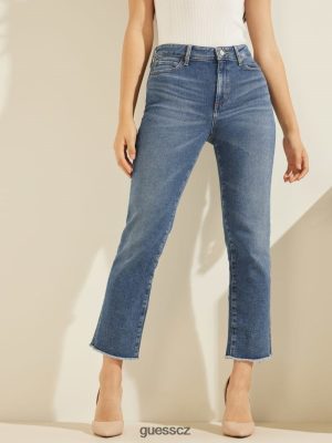 GUESS Czarna Torebka - GUESS 1981 kotníkové přímé džíny Dumont Wash ženy 2BRD210 oblečení