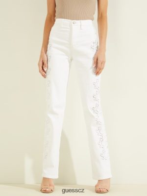 GUESS Czarna Torebka - GUESS 80. léta rovné džíny Sarma ženy 2BRD219 oblečení