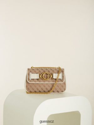 GUESS Czarna Torebka - GUESS Aviana Convertible Crossbody lehký pískovec ženy 2BRD3252 tašky