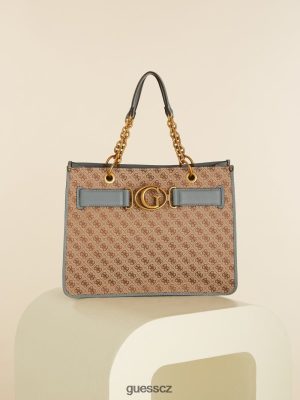 GUESS Czarna Torebka - GUESS Aviana tote světle modrá ženy 2BRD3102 tašky