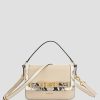 GUESS Czarna Torebka - GUESS Cristina Small Leather Crossbody Multi ženy 2BRD2850 tašky