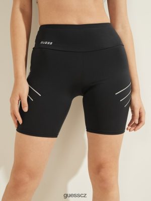 GUESS Czarna Torebka - GUESS Dalia Biker Shorts černý ženy 2BRD2499 oblečení
