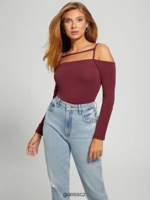 GUESS Czarna Torebka - GUESS Eco Malaya využil kombinézu Mystické víno ženy 2BRD1557 oblečení