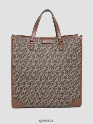 GUESS Czarna Torebka - GUESS Ederlo Tote Bag Černý květinový tisk muži 2BRD3183 příslušenství