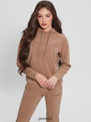 GUESS Czarna Torebka - GUESS Eufemie faux-seede mikina Blondie ženy 2BRD1944 oblečení