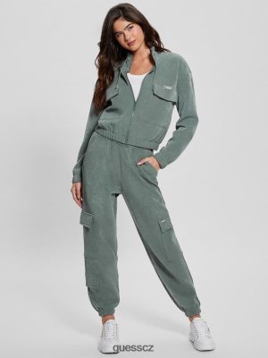 GUESS Czarna Torebka - GUESS Eufemie nákladní tepláky Veridian Teal ženy 2BRD2100 oblečení
