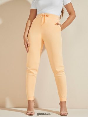 GUESS Czarna Torebka - GUESS Francesca Leisure Jogger měkká broskev ženy 2BRD2292 oblečení
