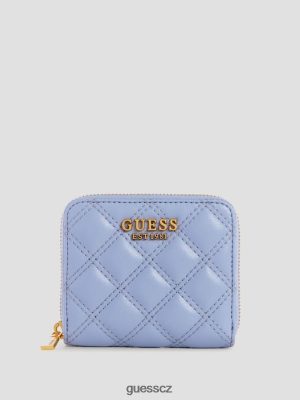 GUESS Czarna Torebka - GUESS Giully Malá peněženka na zip Wisy ženy 2BRD3144 tašky