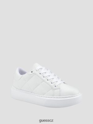 GUESS Czarna Torebka - GUESS Hilan prošívané tenisky s nízkým vrcholem wht květinový ženy 2BRD3360 obuv