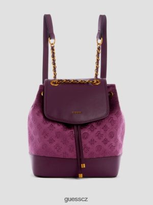 GUESS Czarna Torebka - GUESS Inia batoh PLU ženy 2BRD3225 tašky