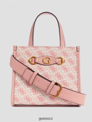 GUESS Czarna Torebka - GUESS Izzy mini tote Oranžová/marmeláda ženy 2BRD3315 tašky