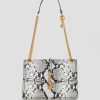 GUESS Czarna Torebka - GUESS James Python Convertible Bag bílý ženy 2BRD2946 tašky