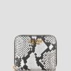 GUESS Czarna Torebka - GUESS James Python malá peněženka na zip bílý ženy 2BRD3162 tašky