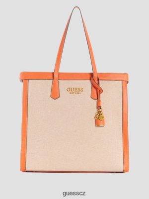 GUESS Czarna Torebka - GUESS Jovie Tote pomerančový ženy 2BRD3093 tašky