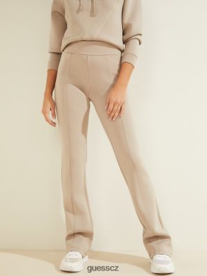 GUESS Czarna Torebka - GUESS Kalhoty širokoúhlého ekologického hlediska prašná modrá mrazová heather ženy 2BRD2511 oblečení