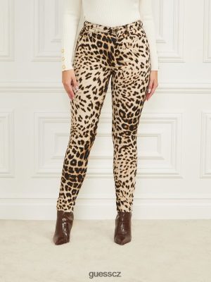 GUESS Czarna Torebka - GUESS Kouř a zrcadla Stiletto 99 Pant Spellbound Redux ženy 2BRD2361 oblečení