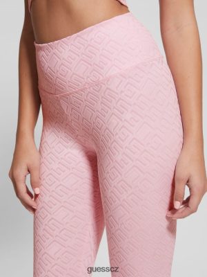 GUESS Czarna Torebka - GUESS Logo Logo Leggings G-EMBOSSED vyplavený špendlík ženy 2BRD2352 oblečení
