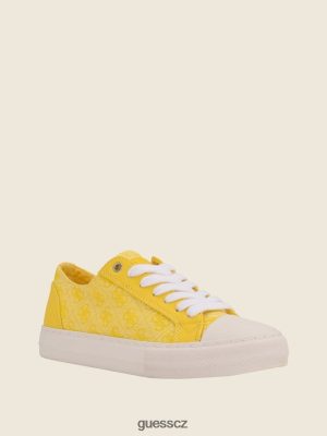 GUESS Czarna Torebka - GUESS Logo passit logo Low-Top tenisky žluť ženy 2BRD3363 obuv
