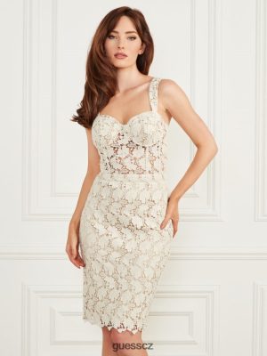 GUESS Czarna Torebka - GUESS Luca krajkové korzetové šaty Buffy Multi ženy 2BRD369 oblečení
