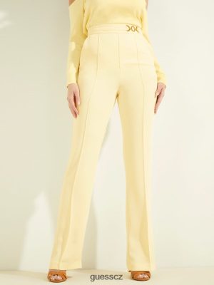 GUESS Czarna Torebka - GUESS Maryam Pant Cornsilk ženy 2BRD2358 oblečení