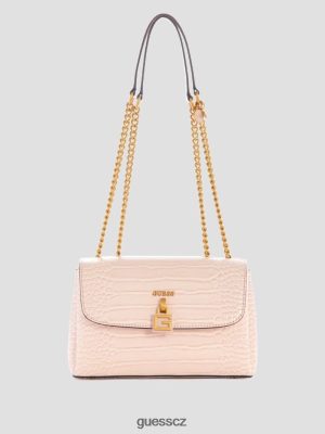 GUESS Czarna Torebka - GUESS Montreal Faux-Crocodil Convertible Crossbody Bleu/Palermo Wash ženy 2BRD2859 tašky