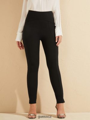 GUESS Czarna Torebka - GUESS Moxie High-Rise Skinny Pant černý ženy 2BRD2118 oblečení