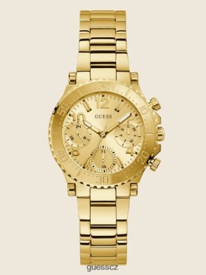 GUESS Czarna Torebka - GUESS Multifunkční hodinky zlato ženy 2BRD3567 příslušenství