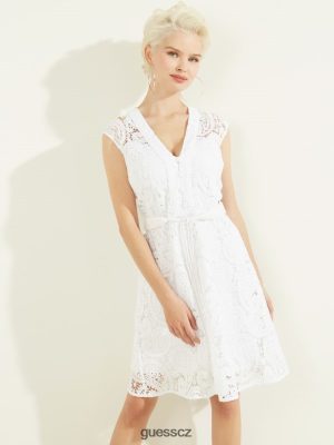 GUESS Czarna Torebka - GUESS Mykonos šaty čistá bílá ženy 2BRD831 oblečení