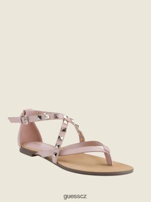 GUESS Czarna Torebka - GUESS Nizana Strappy Studtals světle růžová 680 ženy 2BRD3489 obuv