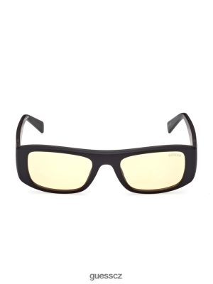 GUESS Czarna Torebka - GUESS Originální obdélníkové sluneční brýle černý unisex 2BRD3741 příslušenství